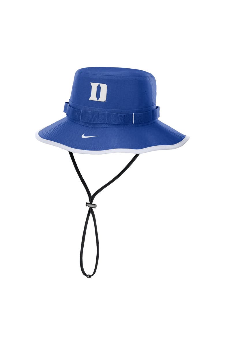 Nike Men's Nike Royal Duke Blue Devils 2024/25 On-Field Apex Performance Boonie Bucket Hat, Main, color, Royal