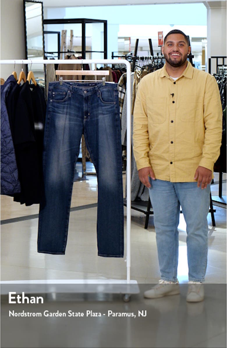 Graduate Slim Straight Leg Jeans, sales video thumbnail