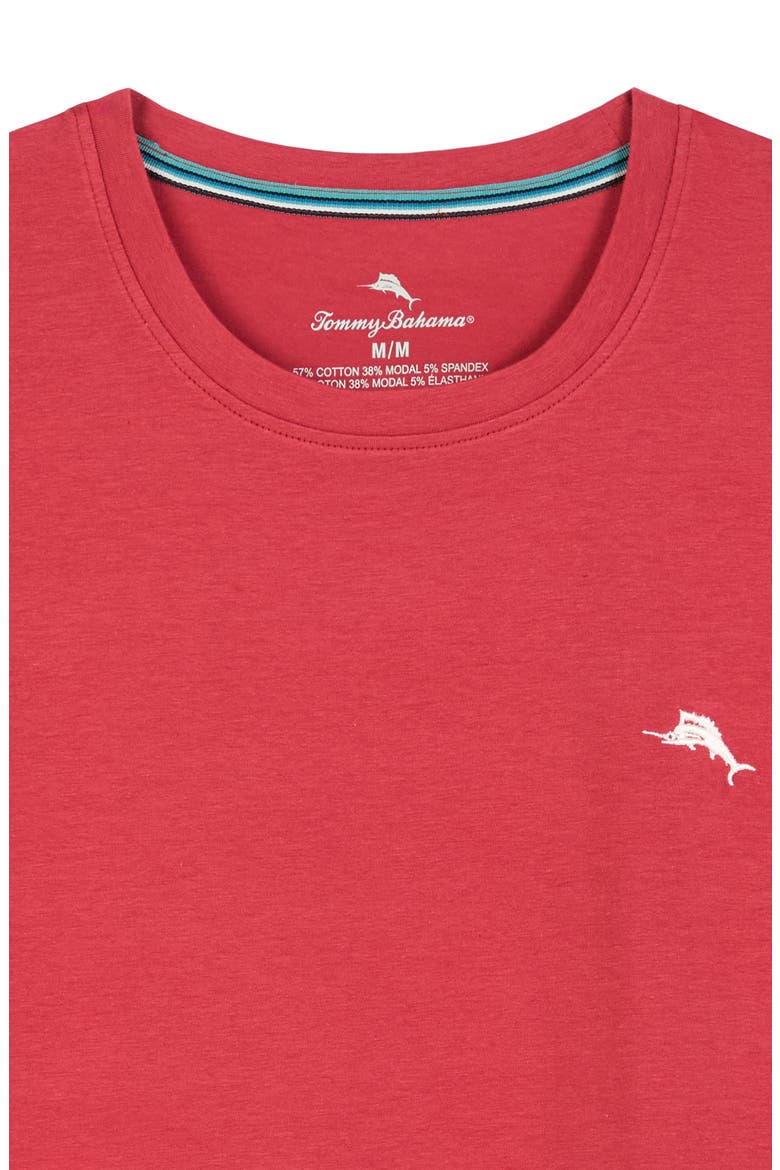 Cotton Blend Undershirt, Alternate, color, CRANBERY