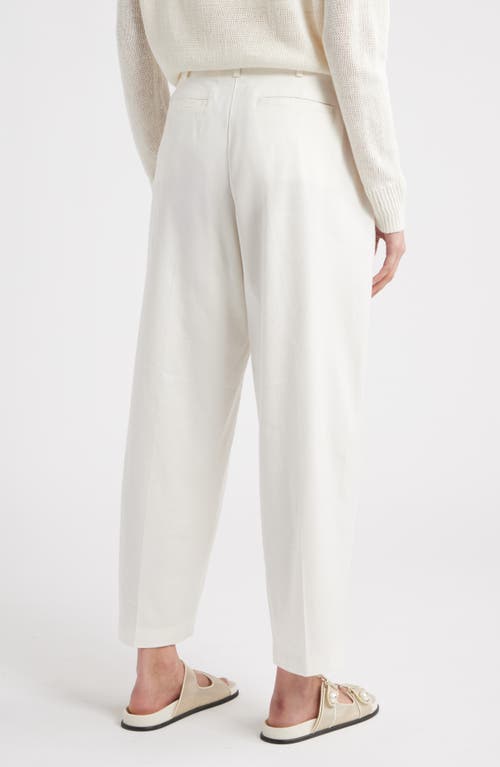 Nordstrom Crop Wide Leg Pants In White
