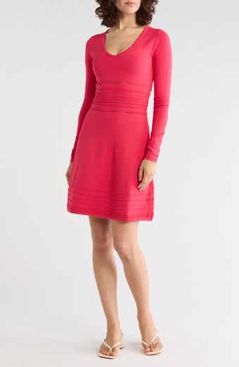 Fudino V-Neck Dress
