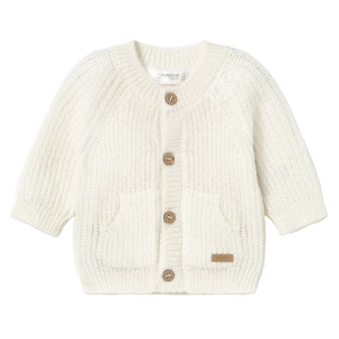 Ribbed Knit Pocket Cardigan
