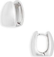 NORDSTROM RACK Demi-Fine Dome Huggie-Hoop Earrings
