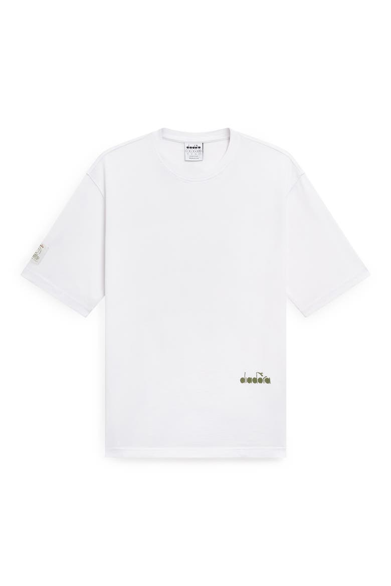 Legacy II Embroidered Cotton Graphic T-Shirt, Alternate, color, OPTICAL WHITE