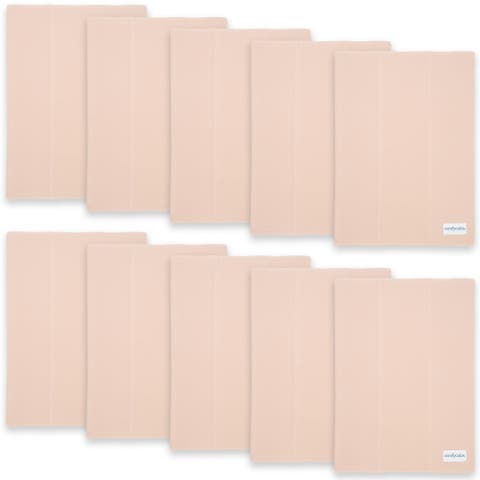 Cotton Burp Cloths - Pack of 10