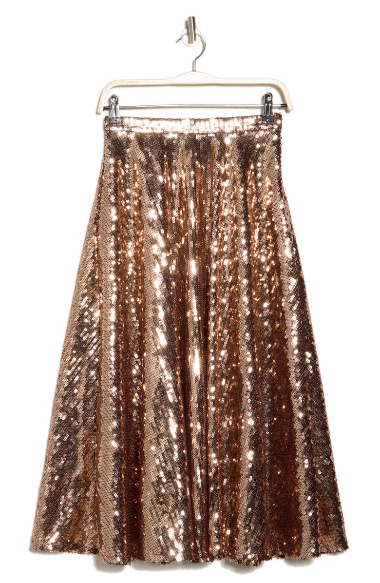 MOTHER The Going Round Skirt, Alternate, color, All That Glitters