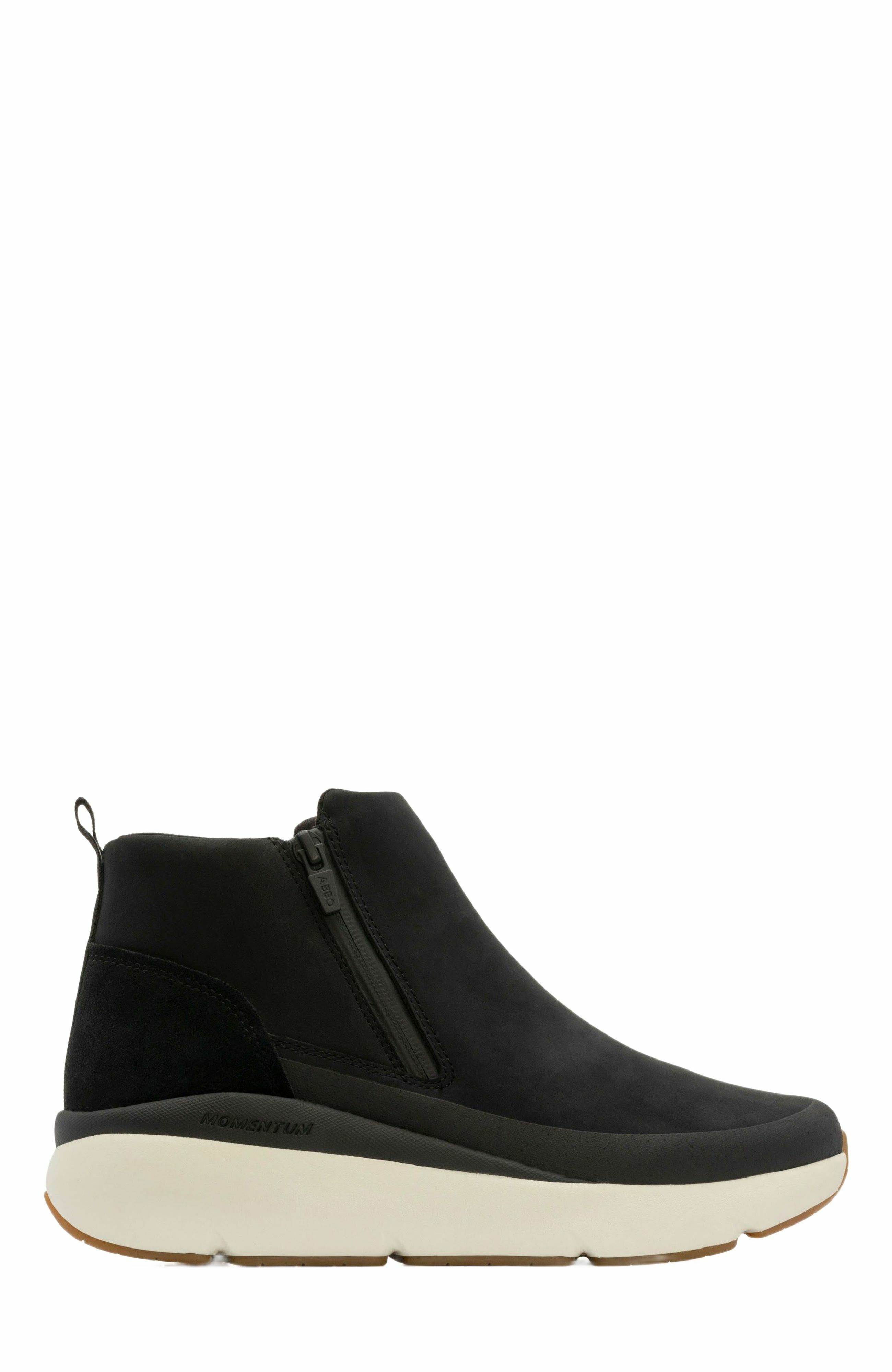 ABEO MXV Shift Zip Bootie, Alternate, color, Black Nubuck - Metatarsal