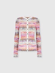 Missoni Slim-fit Crewneck Buttoned Cardigan