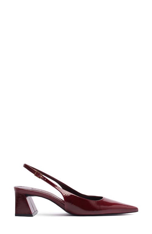 Schutz Rhonda Mid Slingback Pointed Toe Pump