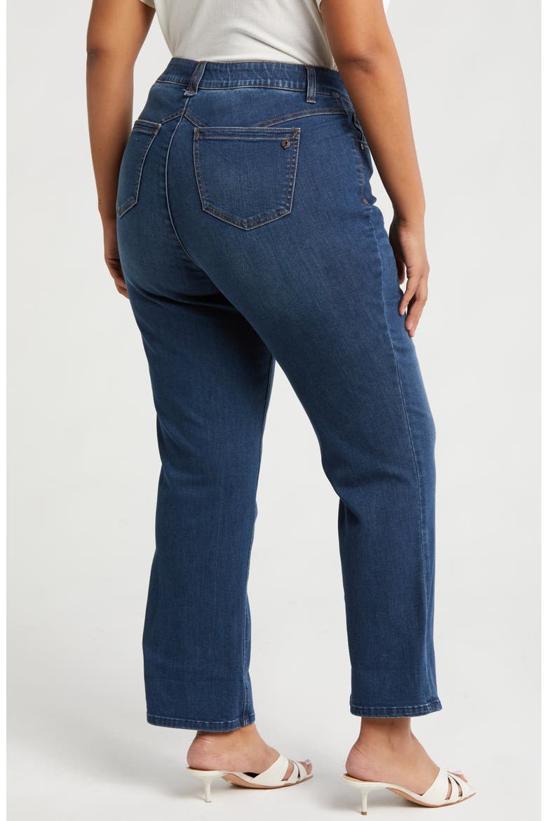 High Waist Boyfriend Jeans, Alternate, color, BLUE