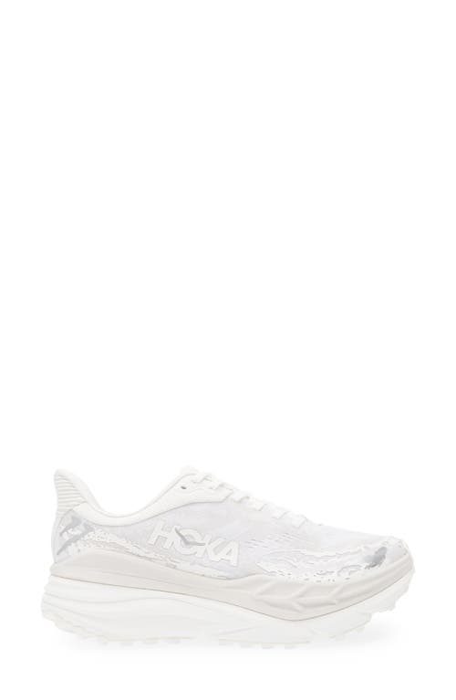 Hoka Stinson Atr 7 Running Shoe In White