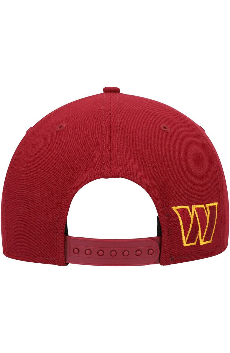 New Era Men's New Era Burgundy Washington Commanders Script Original Fit 9FIFTY Snapback Hat, Alternate, color, 
