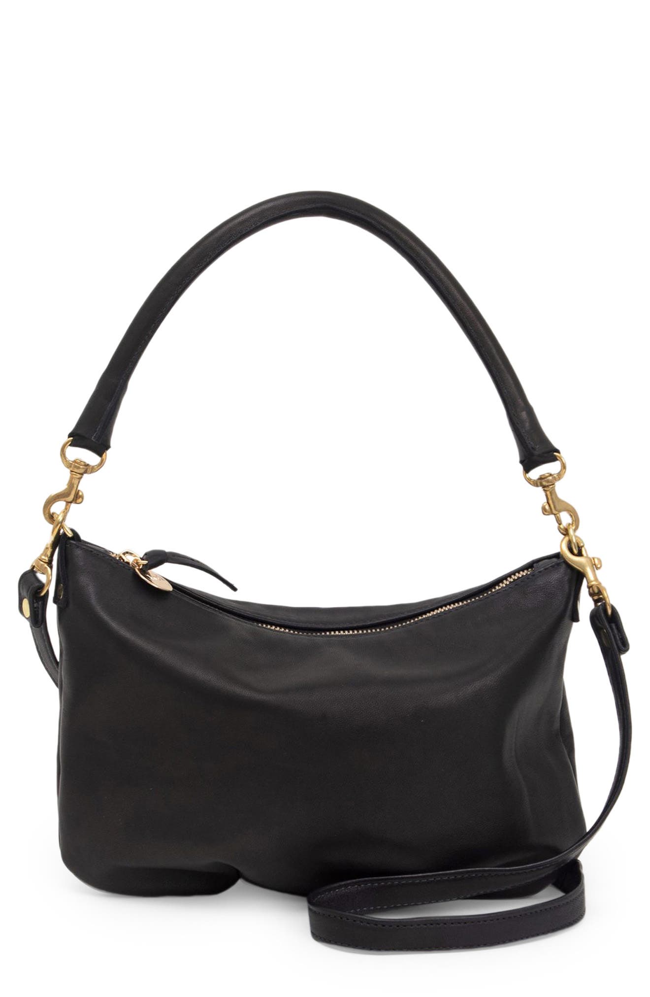 Clare V. Petit Moyen Messenger Bag, Main, color, 