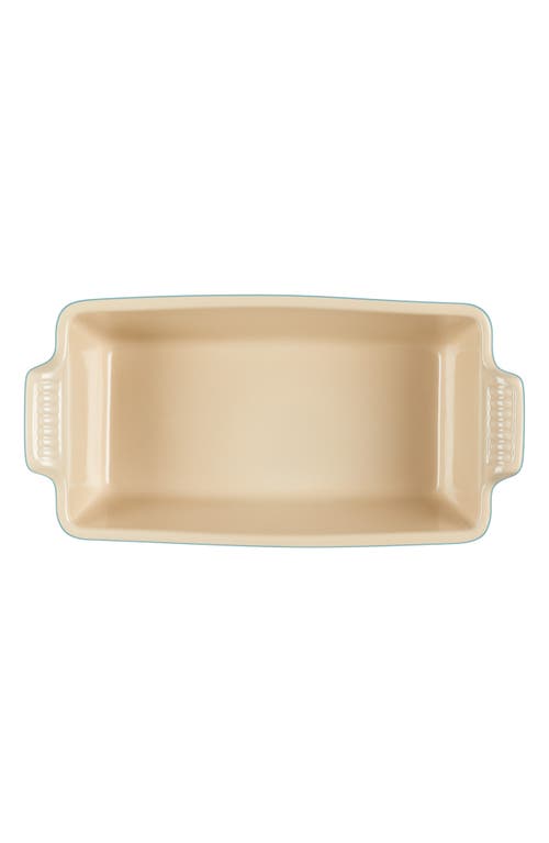 Le Creuset 1.5 Quart Enameled Stoneware Heritage Loaf Pan In Caribbean