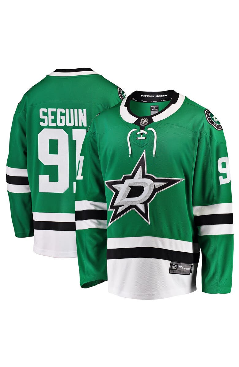 FANATICS Men's Fanatics Branded Tyler Seguin Green Dallas Stars Breakaway Player Jersey, Main, color, Green