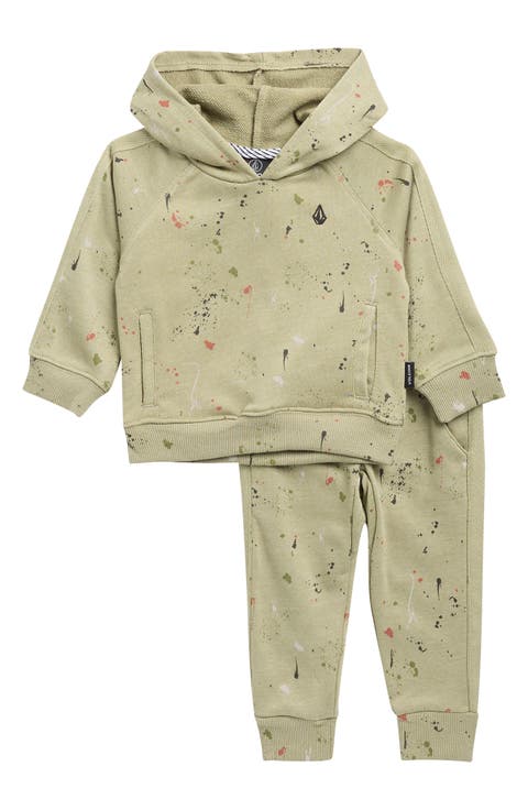 French Terry Hoodie & Joggers Set (Baby)