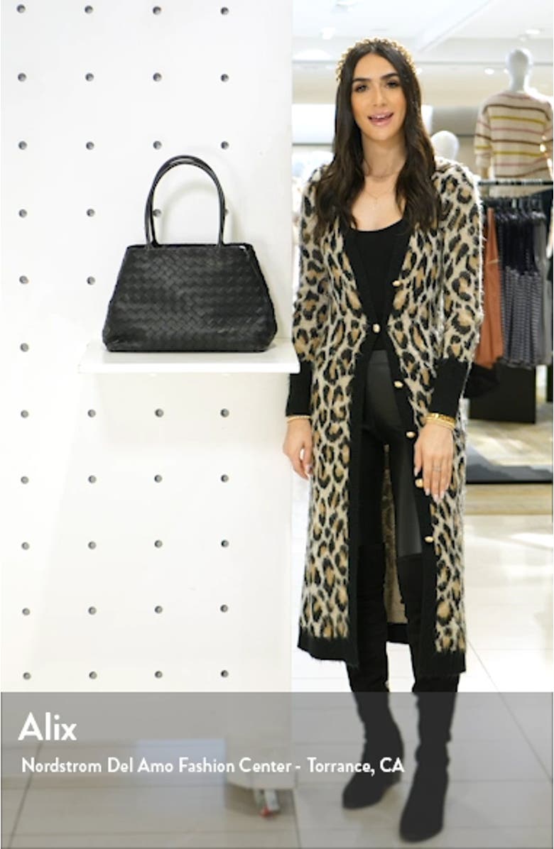 Intrecciato Double Handle Leather Tote, sales video thumbnail