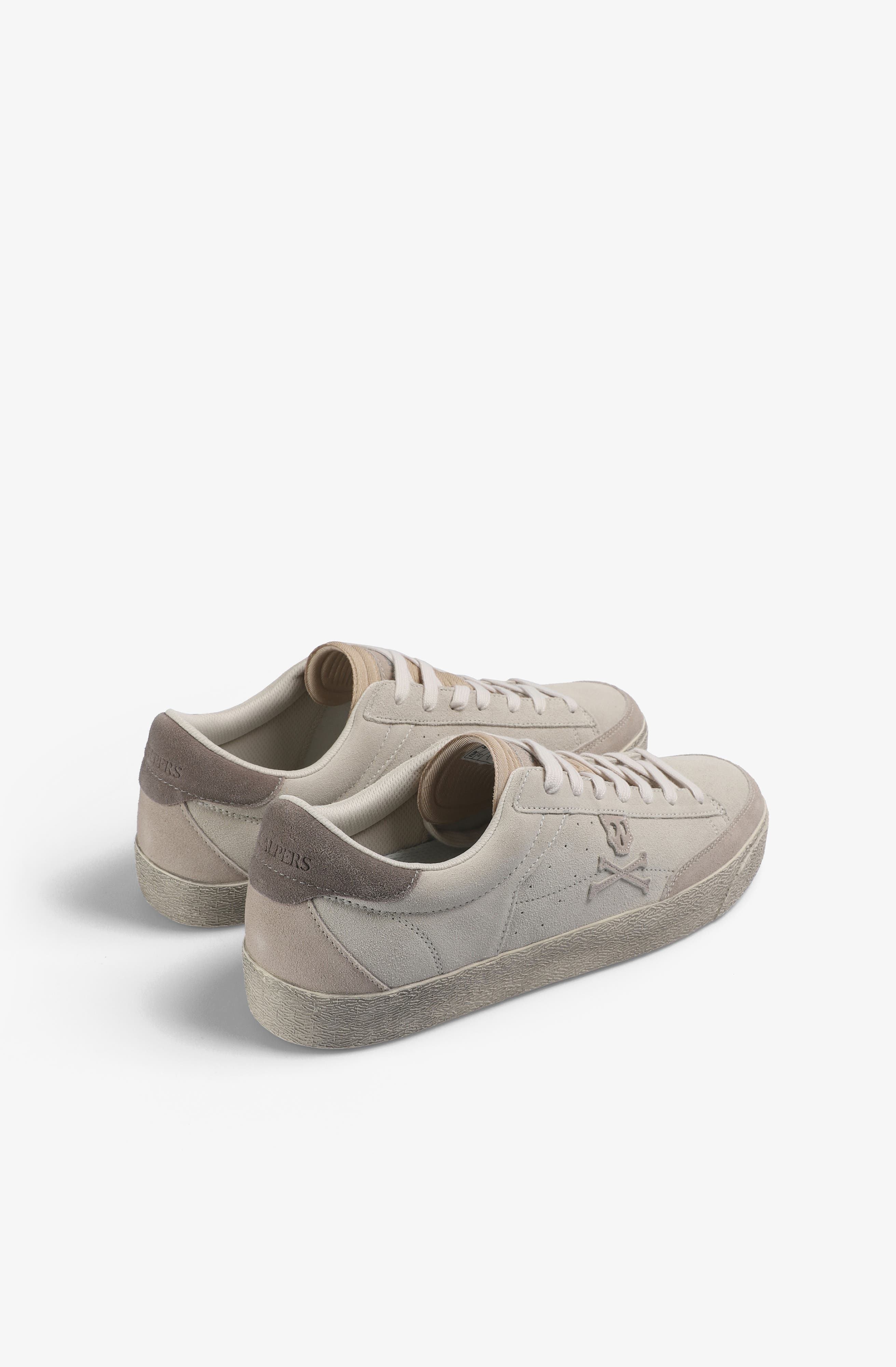 Scalpers New Winter Gala Suede Sneakers, Alternate, color, Whitebeige