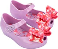Mini Melissa Kids' Ultragirl Wonderland Mary Jane Flat