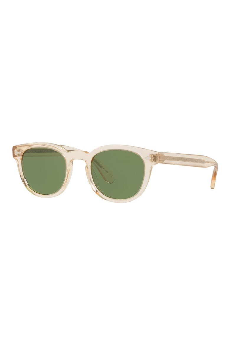 Sheldrake 49mm Phantos Sunglasses, Alternate, color, LITE BEIGE
