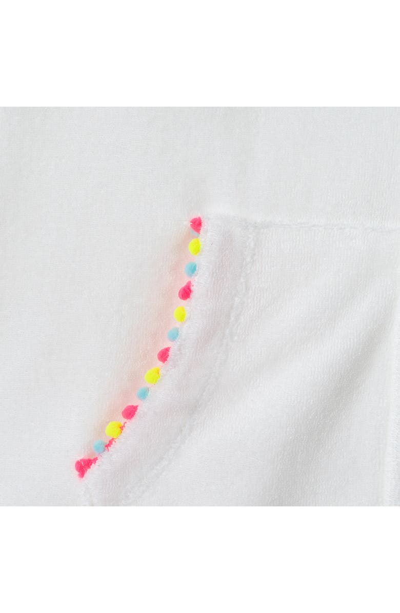 Andy & Evan Kids' Hooded Cover-Up Dress, Alternate, color, White