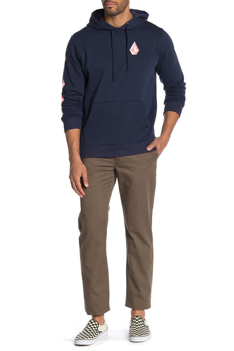 Vmonty Straight Leg Stretch Chinos, Alternate, color, MUSHROOM