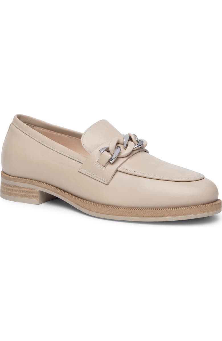 NeroGiardini Chain Loafer, Main, color, Brown