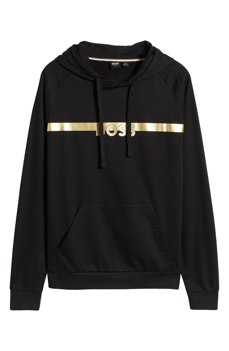 BOSS Authentic Logo Graphic Pullover Hoodie, Alternate, color,