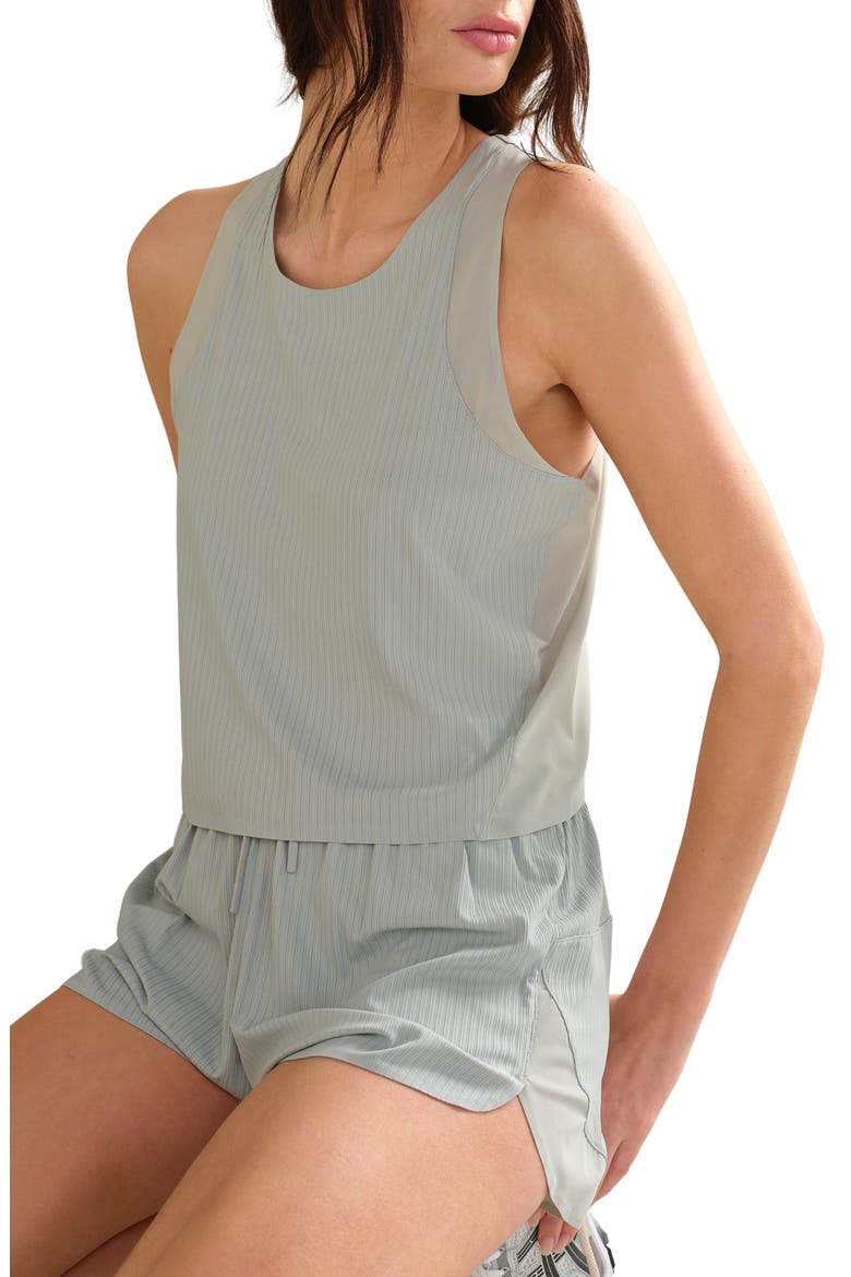 Lightspeed Performance Tank, Main, color, SAGE GRAY
