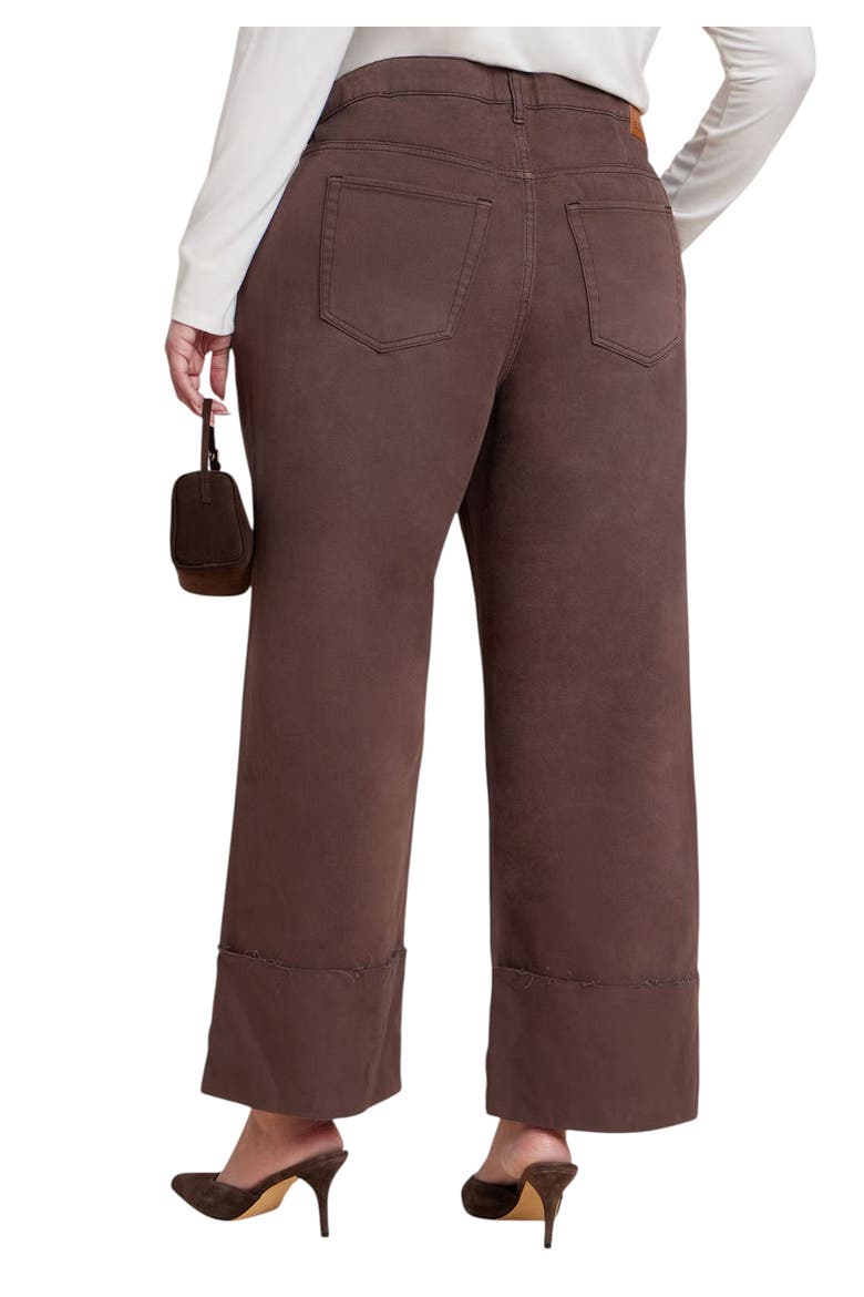 Cuff Jean, Alternate, color, BROWN