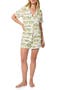Print Jersey Short Pajamas