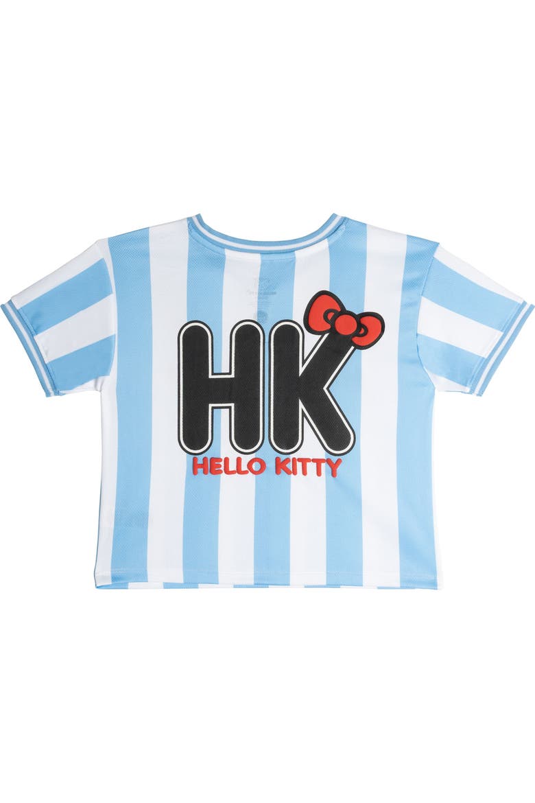 Soccer Jersey and Shorts Set, Alternate, color, Hello Kitty Blue Black