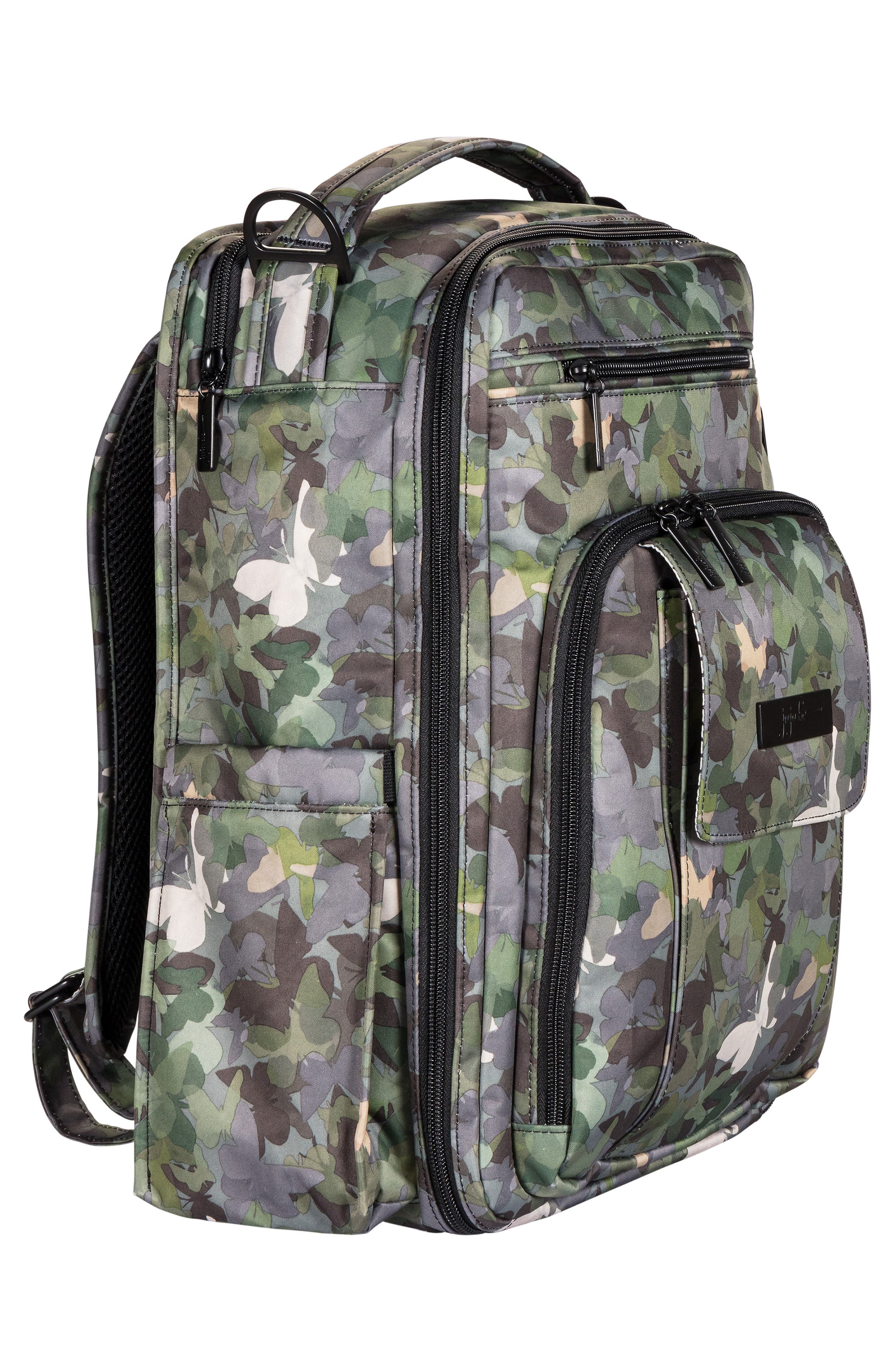 JuJuBe Ju-Ju-Be 'Be Right Back - Onyx Collection' Diaper Backpack, Alternate, color, 