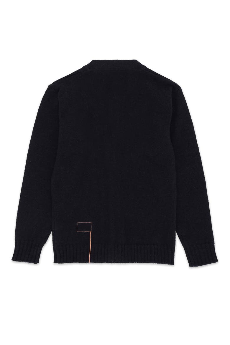 Wool Cardigan, Alternate, color, Dark Blue