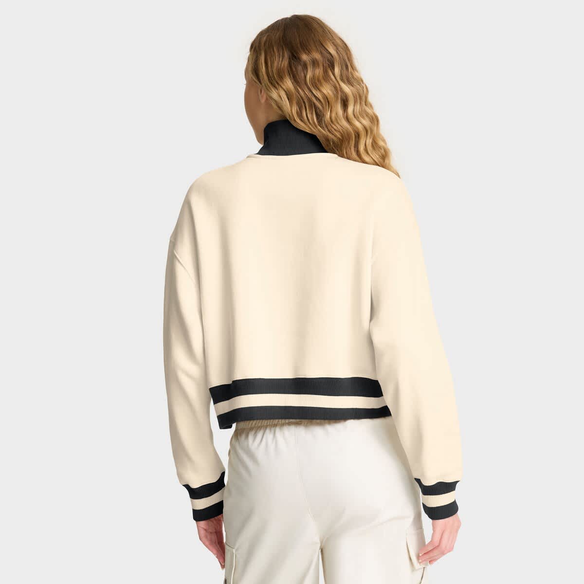 Women's Nike Tan Ohio State Buckeyes Legacy Half-Zip Sweatshirt - image 2