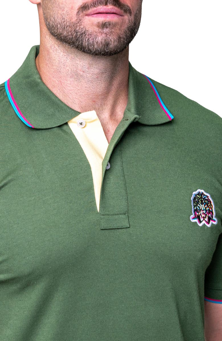 Maceoo Mozart Embroidered Polo Shirt, Alternate, color,