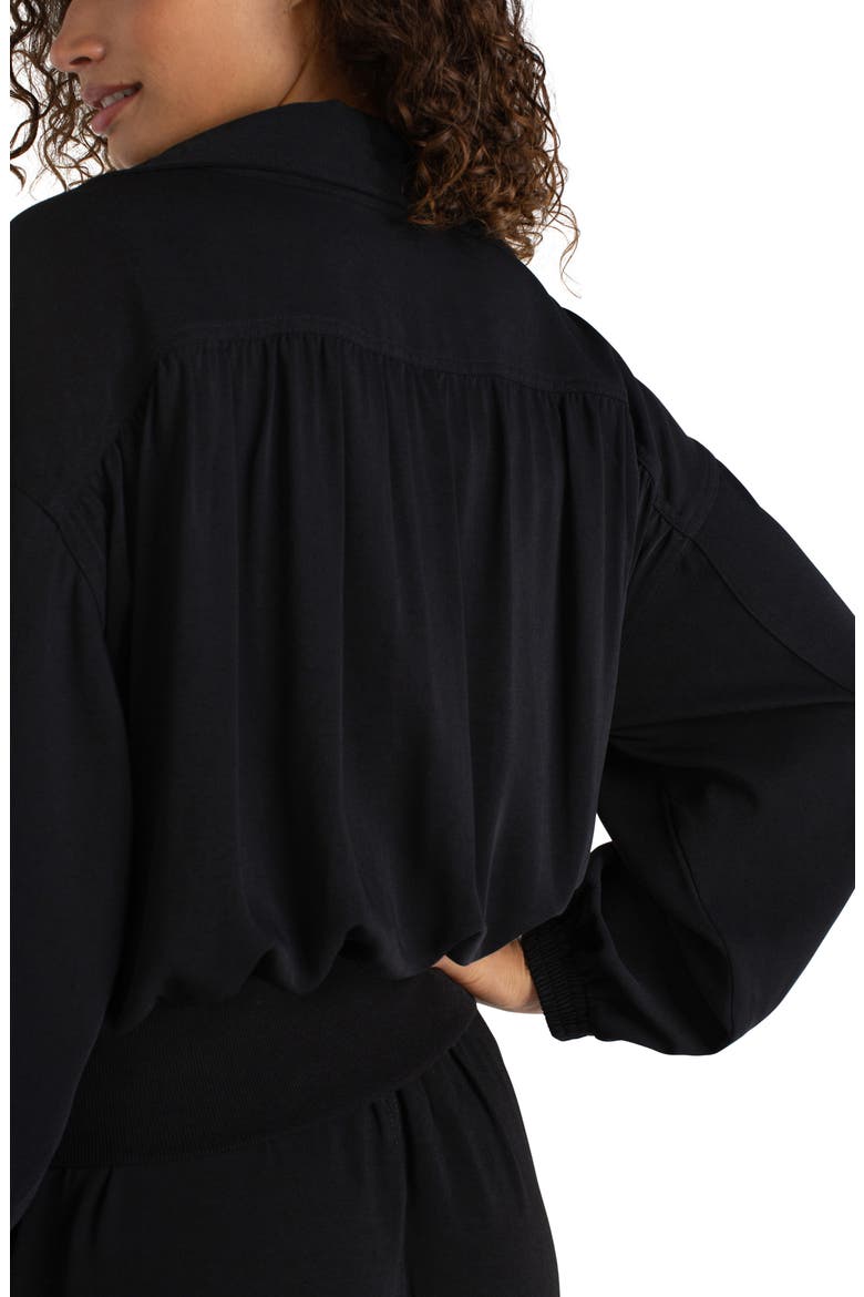 Dolman Sleeve Jacket, Alternate, color, BLACK