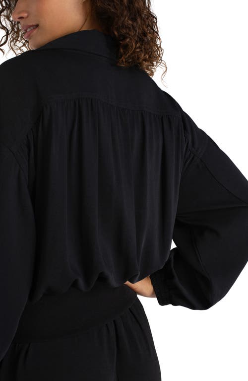 Liverpool Dolman Sleeve Jacket In Black