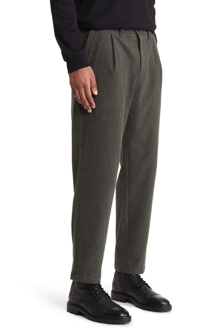 The Pleated Flex Pants, Alternate, color, GREEN