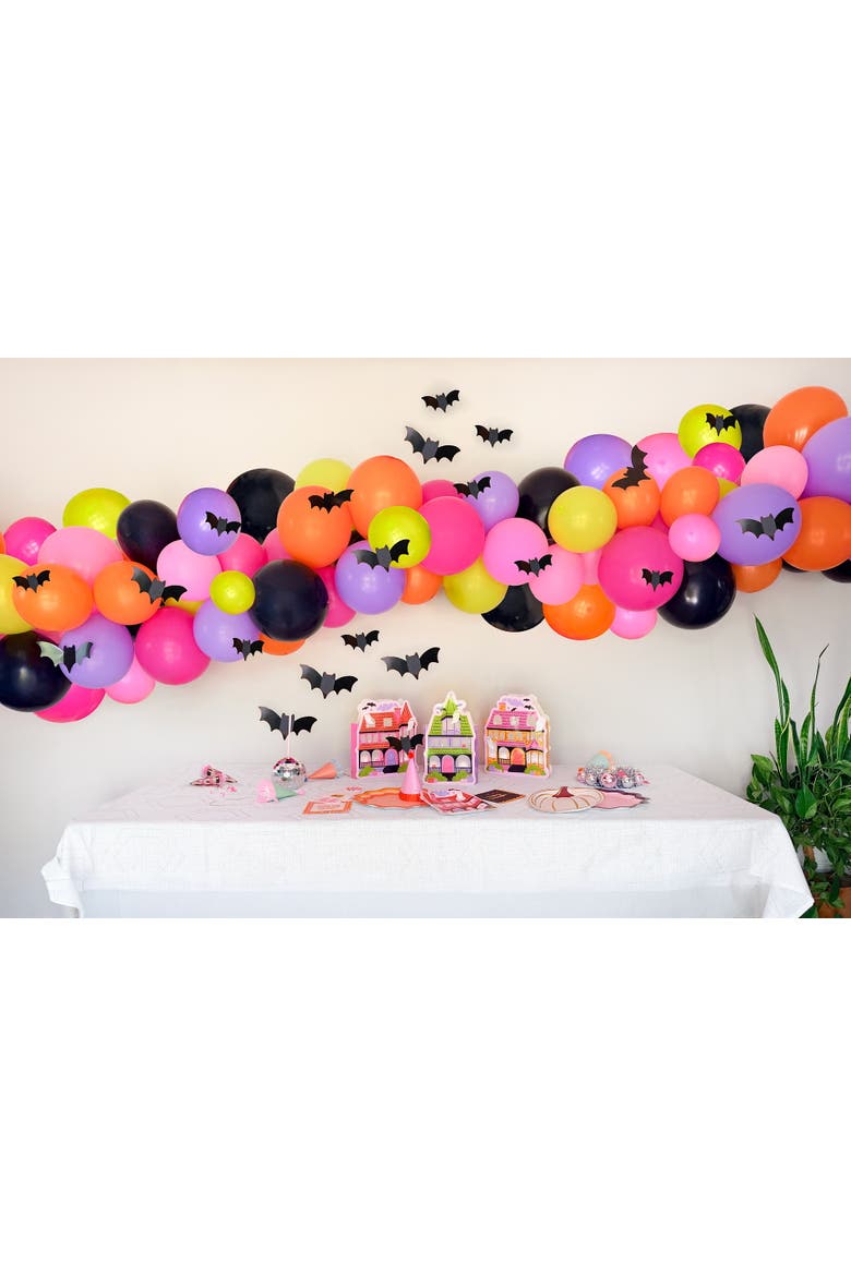Halloween Balloon Garland, Alternate, color, Multicolor