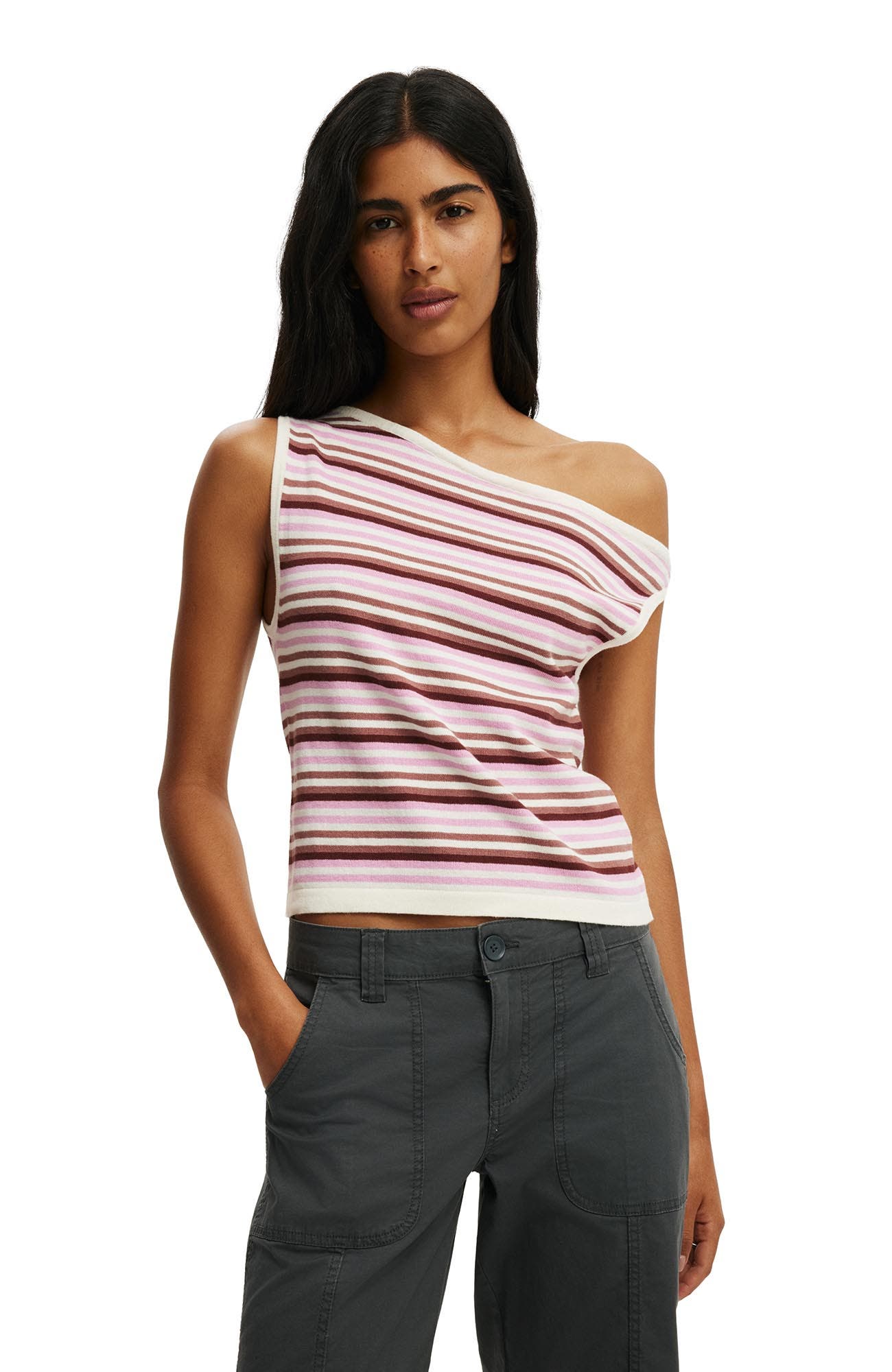 Women's S/Less Off Shoulder Knit - image 5
