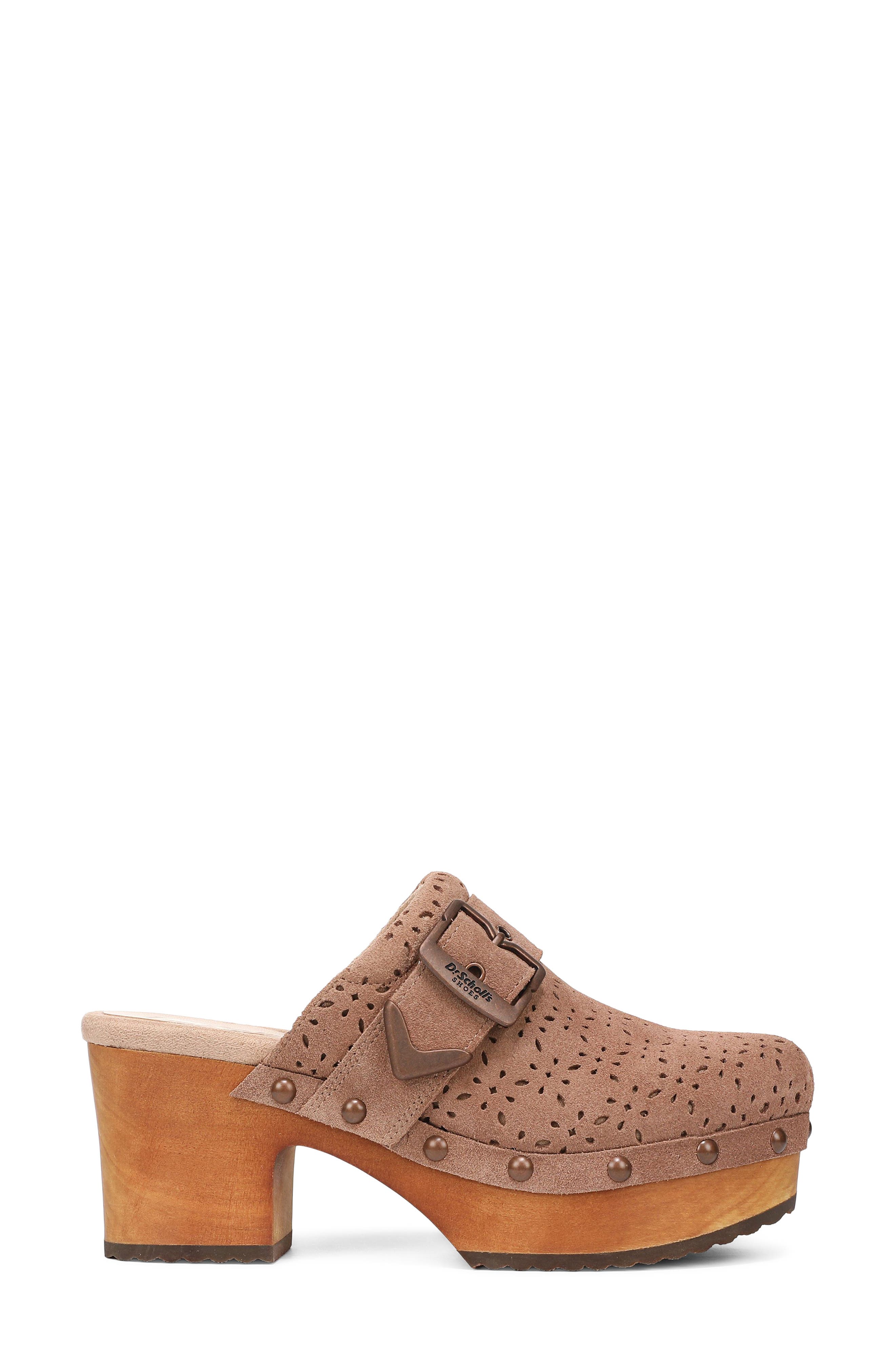 Original Ranch Platform Clog, Alternate, color, HONEY BROWN
