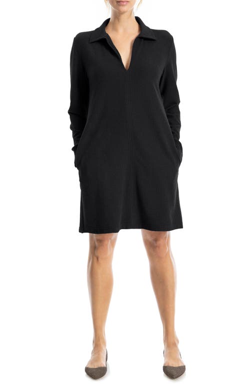 Max Studio Corduroy Dress In Black