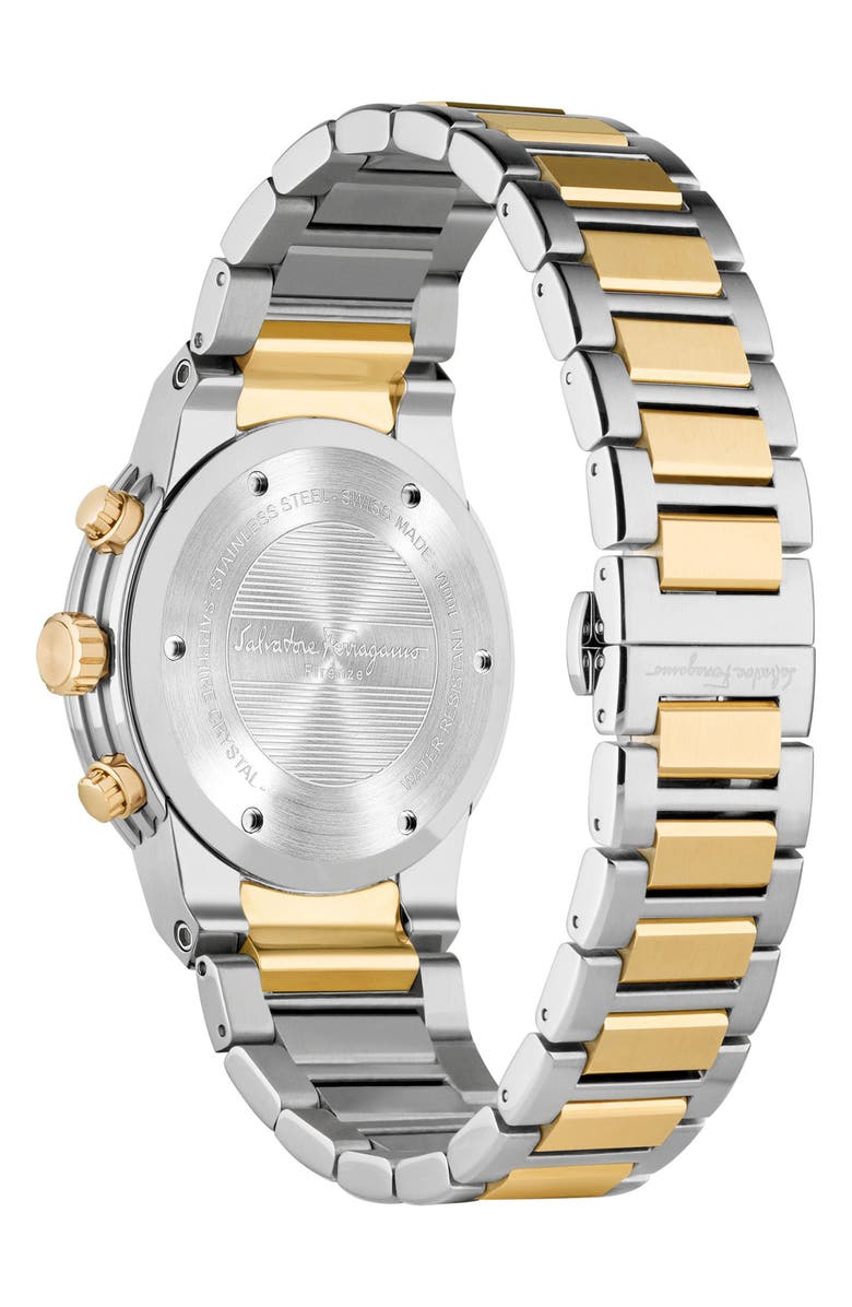 Salvatore Ferragamo F-80 Chronograph Bracelet Watch, 44mm, Alternate, color, 