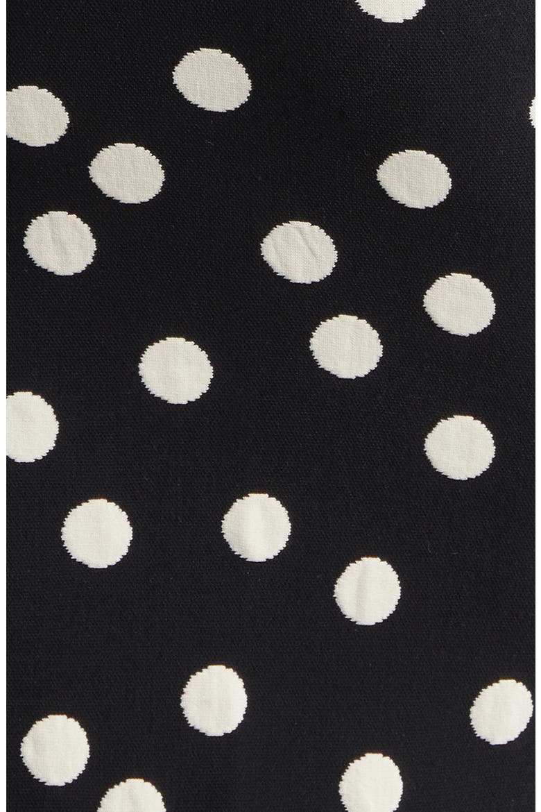 Tula Polka Dot Crop Camisole, Alternate, color, BLACK/ ECRU POLKA DOT