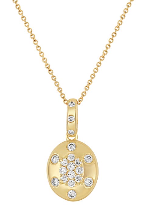 Mika Diamond Pendant Necklace
