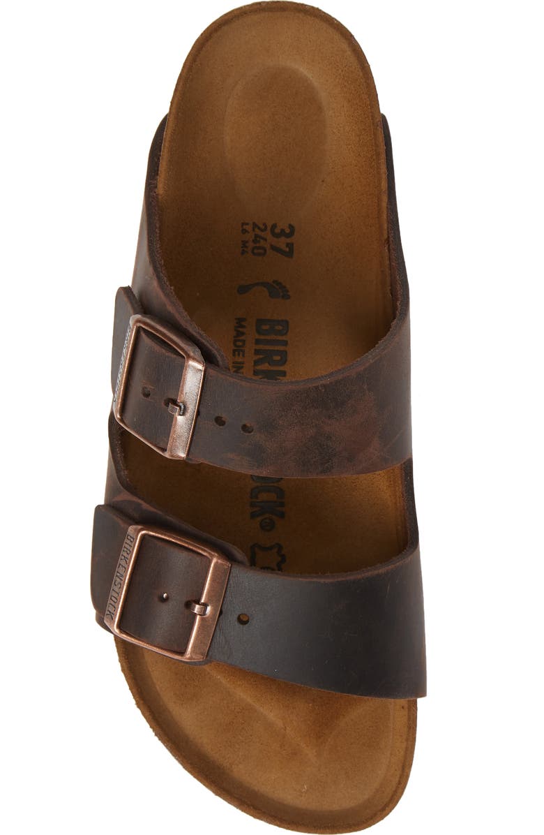 Birkenstock Arizona Sandal, Alternate, color, Brown