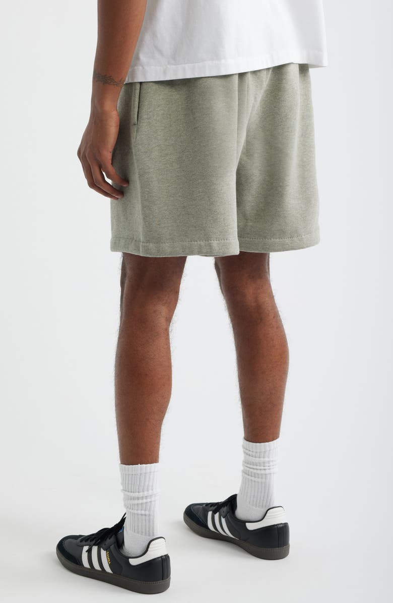 Fear of God Essentials Signature Classic Fit Sweat Shorts, Alternate, color, Concrete/Dark Concrete Heather