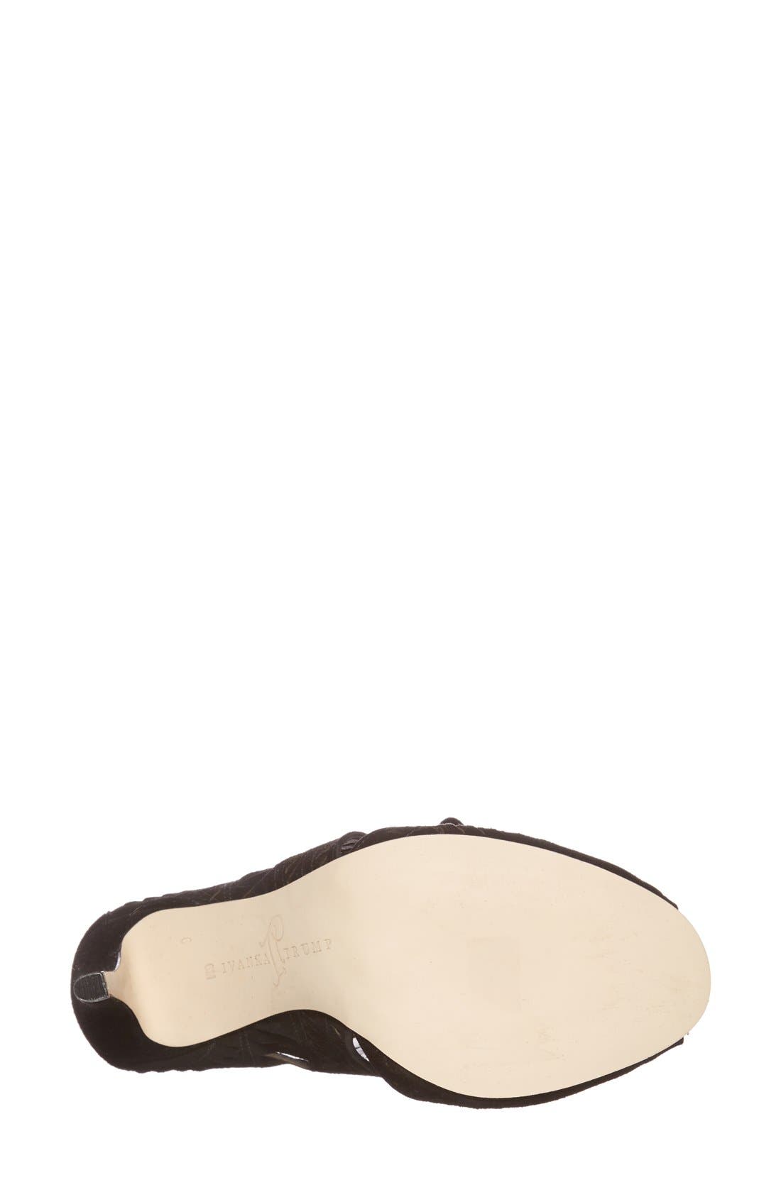 Ivanka Trump 'Delfino' Sandal, Alternate, color, 