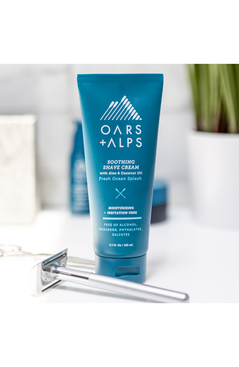 OARS + ALPS Soothing Shave Cream, Alternate, color, Blue